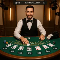 Razed - Live Blackjack - Evolution Gaming Dealer